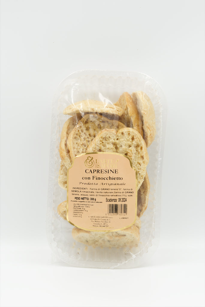 Freselle Capresine al Finocchietto 300g - L'Arte dei Sapori